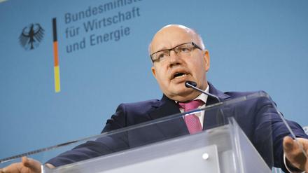 Bundeswirtschaftsminister Peter Altmaier, CDU