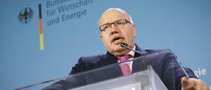 Bundeswirtschaftsminister Peter Altmaier, CDU