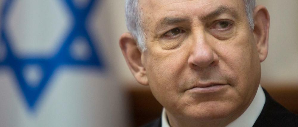 Benjamin Netanjahu, Ministerpräsident von Israel.