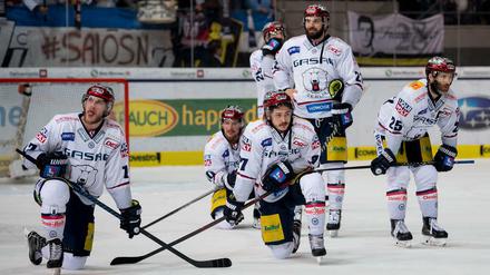 Finale verloren, Zukunft gewonnen? Die Eisbären nach dem 3:6 in Spiel sieben.