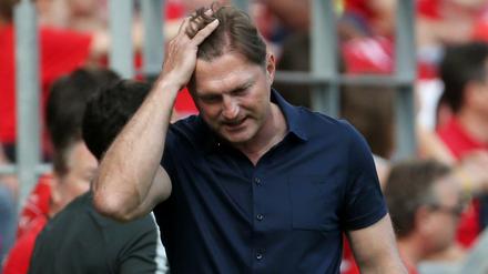 Für Trainer Ralph Hasenhüttl und RB Leipzig läuft er derzeit überhaupt nicht. 