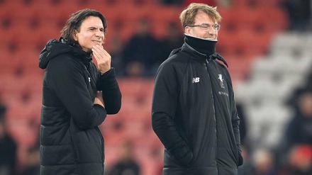 Seit 17 Jahren arbeitet Jürgen Klopp (rechts) mit Zeljko Buvac zusammen. In Mainz feierten sie den Bundesliga-Aufstieg, in Dortmund zwei Meisterschaften und den Pokalsieg.