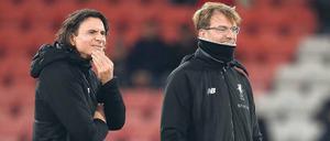 Seit 17 Jahren arbeitet Jürgen Klopp (rechts) mit Zeljko Buvac zusammen. In Mainz feierten sie den Bundesliga-Aufstieg, in Dortmund zwei Meisterschaften und den Pokalsieg. 