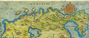 Die artenreiche Bucht Kolpos Kalloni im Süden der Insel Lesbos wurde zu Aristoteles’ Forschungsbasis. 