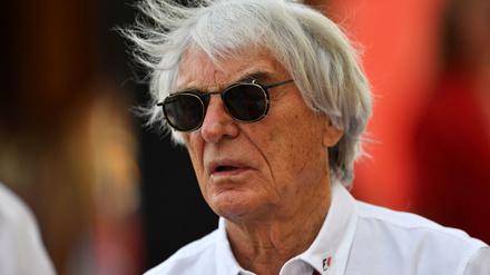Zu Gast in Baku. Bernie Ecclestone, der frühere Formel-1-Chef.