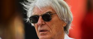 Zu Gast in Baku. Bernie Ecclestone, der frühere Formel-1-Chef.