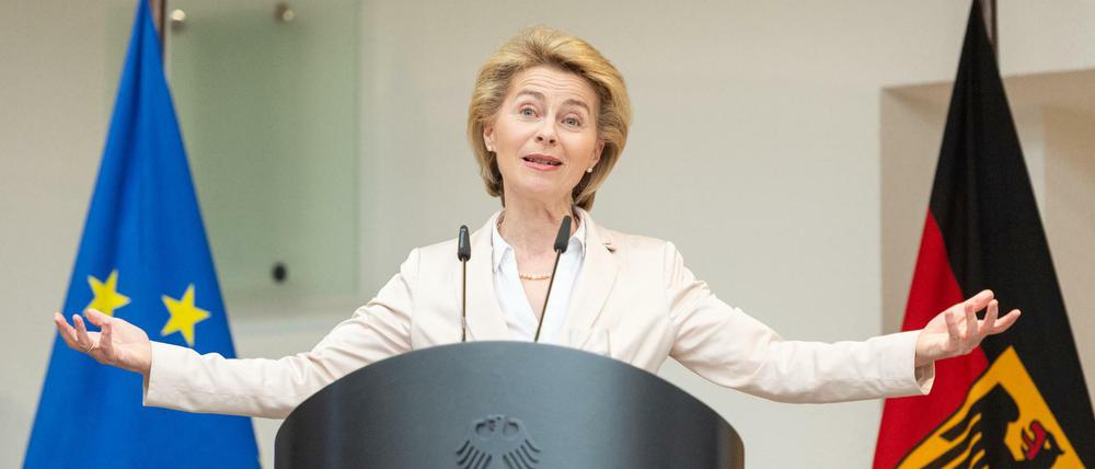 Verteidigungsministerin Ursula von der Leyen (CDU).