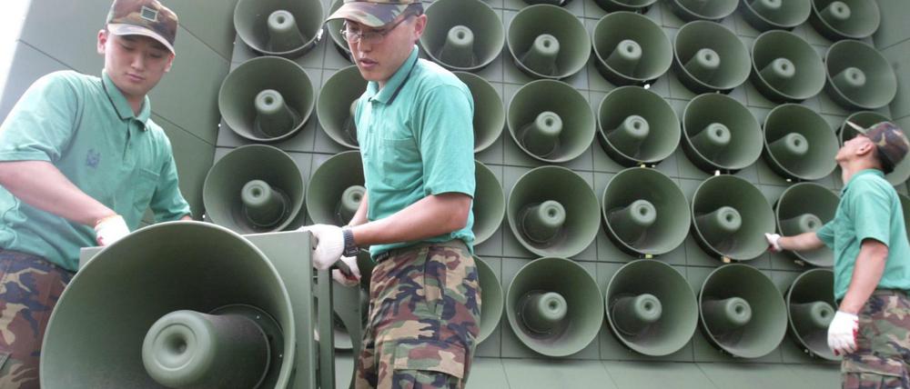 Der Süden beschallte den Norden mit Nachrichten, Propaganda und Popmusik.
