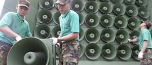 Der Süden beschallte den Norden mit Nachrichten, Propaganda und Popmusik.