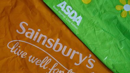 Die Supermarktketten Asda und Sainsbury's wollen fusionieren. 
