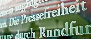 Ist vom Grundgesetz geschützt: die Pressefreiheit in Deutschland.