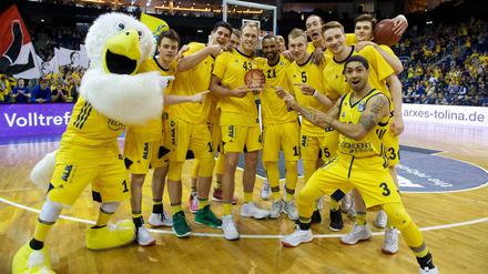 Haben Spaß in dieser Saison: Alba Berlin ist einer der Favoriten auf die Meisterschaft.