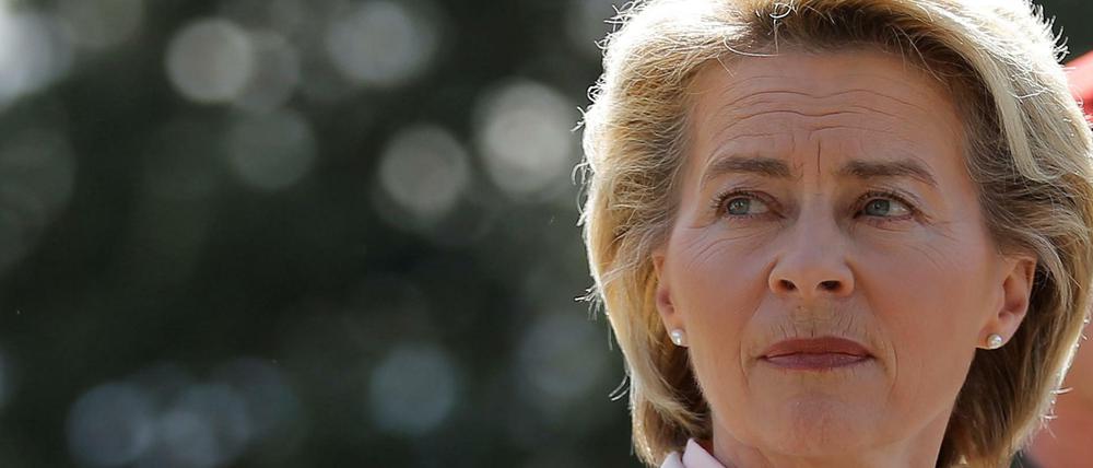 Bundesverteidigungsministerin Ursula von der Leyen (CDU)