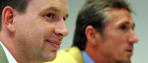 Im Oktober 2006 übernahm Aleksander Dzembritzki (l.) die Leitung der Rütli-Schule in Neukölln. Sie warm vorher in die Schlagzeilen geraten, weil sich die Lehrer nach Gewaltvorfällen mit einem Hilferuf an die Öffentlichkeit wandten.