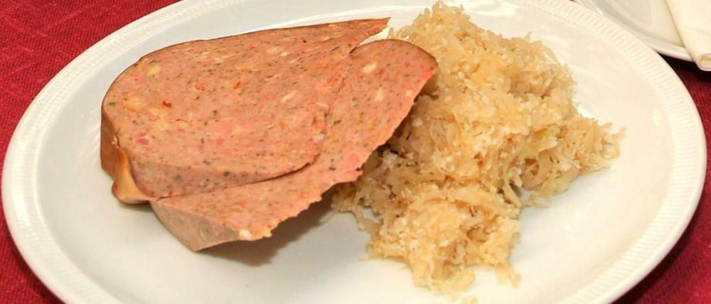 Zum Saumagen gehört natürlich auch Sauerkraut...