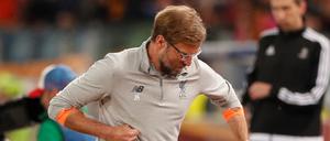 Der Sägenmann: Jürgen Klopp steht im Champions-League-Finale.