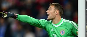Da stand er noch im Tor: Manuel Neuer, hier bei einem Spiel gegen Hoffenheim im September 2017, hofft immer noch auf eine Rückkehr in dieser Saison.