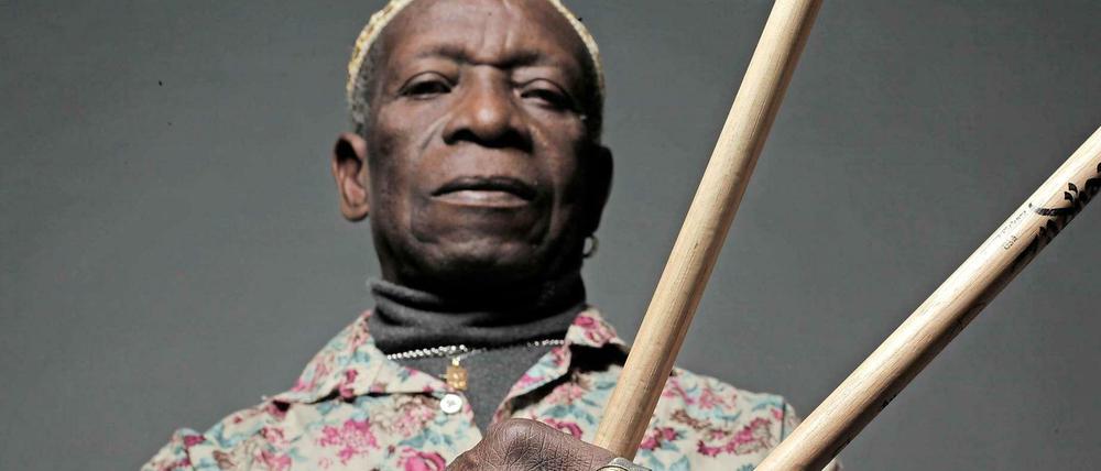 Legende. Tony Allen, geboren 1940 in Lagos.