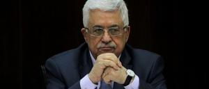 Palästinenserpräsident Mahmud Abbas.