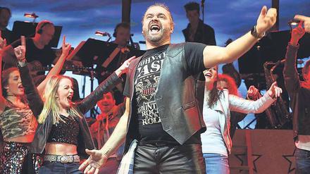 Mischa Mang als Wolf in "Wahnsinn!".