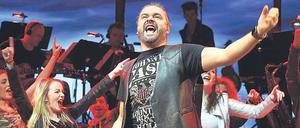 Mischa Mang als Wolf in "Wahnsinn!".