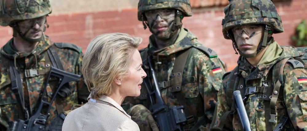 Verteidigungsministerin Ursula von der Leyen (CDU) 