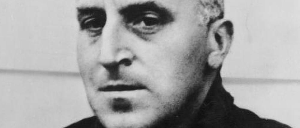 Carl von Ossietzky im KZ Esterwegen.