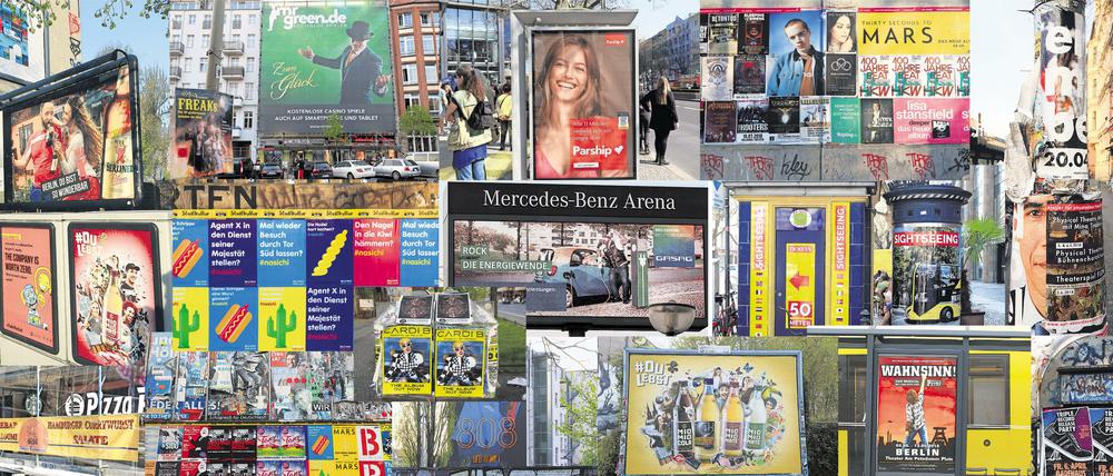 20.643 Werbeflächen gibt es in Berlin. Mehr als in jeder anderen deutschen Stadt. Kein Adblocker, kein Abschalten.