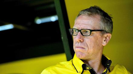 Hatte nicht viel zu lachen in letzter Zeit: Peter Stöger wird nach dieser Saison wohl den Hut nehmen, heißt es aus Spielerkreisen.