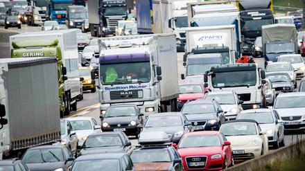 Trotz Umleitung und Ampeln könnte es am Wochenende zu Staus kommen. 