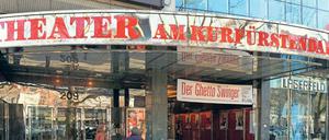 Der letzte Akt in den Ku'damm Bühnen: Abrissparty.