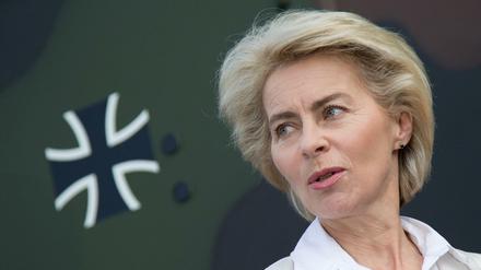 Bundesverteidigungsministerin Ursula von der Leyen (CDU).