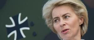 Bundesverteidigungsministerin Ursula von der Leyen (CDU).
