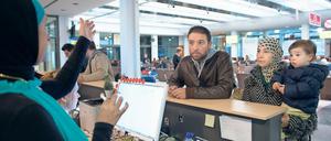  Über das LAF laufen die Registrierung und Unterbringung von Flüchtlingen, die nach Berlin kommen. 