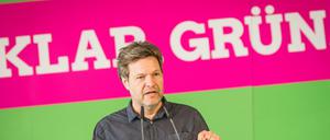 Der Kieler Umweltminister Robert Habeck ist seit Ende Januar 2018 Bundesvorsitzender der Grünen