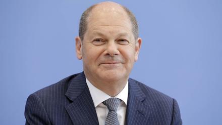 Olaf Scholz, Bundesminister der Finanzen.
