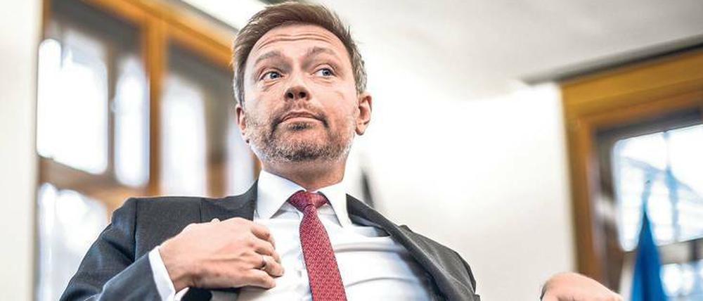 Christian Lindner (39) hat seine Partei zurück in den Bundestag – und dann in die Opposition geführt. Foto: Michael Kappeler/dpa