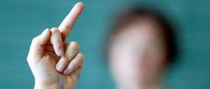 Und jetzt? Lehrer fühlen sich anonymen Beschimpfungen ausgeliefert.