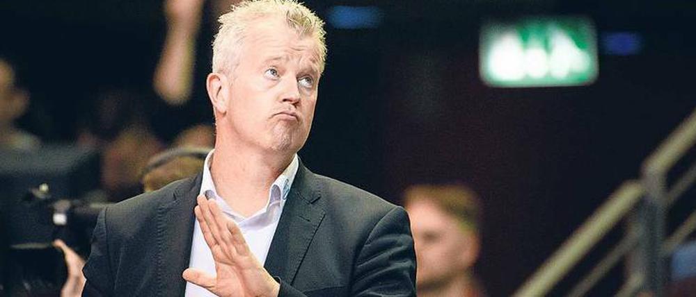 Friedrichshafens Vital Heynen hat die nationale Konkurrenz mit dem VfB bis zur Finalserie dominiert.
