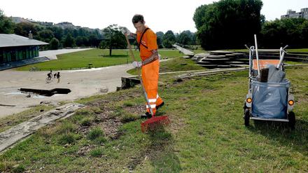 Der Görlitzer Park wird schon seit zwei Jahren vom BSR gereinigt.