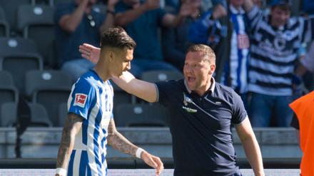 Herthas Trainer Pal Dardai wehrt sich gegen eine zu negative Bewertung der Saison - auch wenn er mit den letzten Spielen wie am Samstag gegen Augsburg nicht zufrieden war.