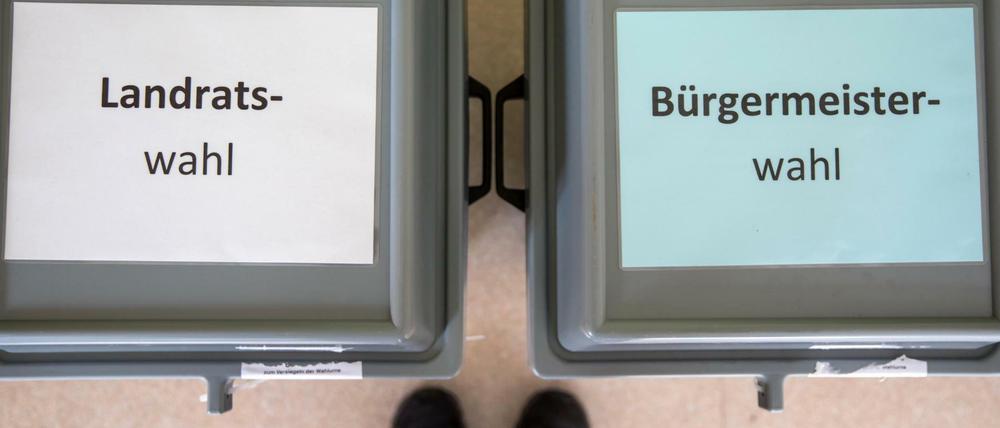 Am Sonntag waren Stichwahlen bei den Landratswahlen in Brandenburg. 
