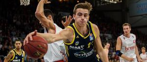  Hochveranlagt. Albas Tim Schneider (am Ball) will in den Play-offs glänzen - wie auch Jonas Mattisseck und Franz Wagner.