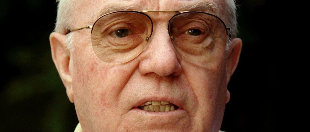 Unbeirrbarer Streiter für die Demokratie. Schriftsteller Ludwig Harig.