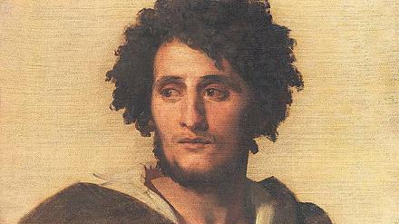 Schöner Schopf. Studie eines Römers von Anselm Feuerbach (ca. 1857). 