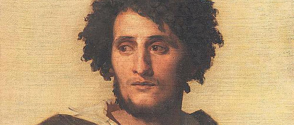 Schöner Schopf. Studie eines Römers von Anselm Feuerbach (ca. 1857).