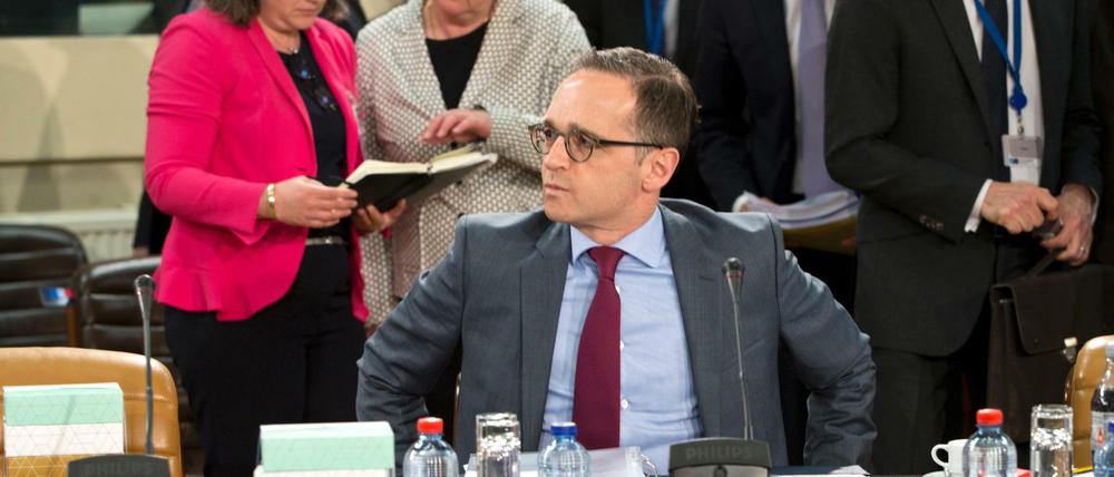Bundesaußenminister Heiko Maas (SPD) macht seinen Antrittsbesuch in Moskau.