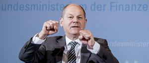 Bundesfinanzminister Olaf Scholz (SPD).