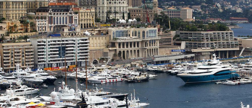 Der Hafen von Monte Carlo.