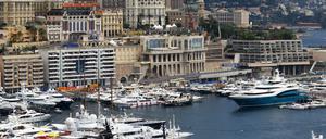 Der Hafen von Monte Carlo.